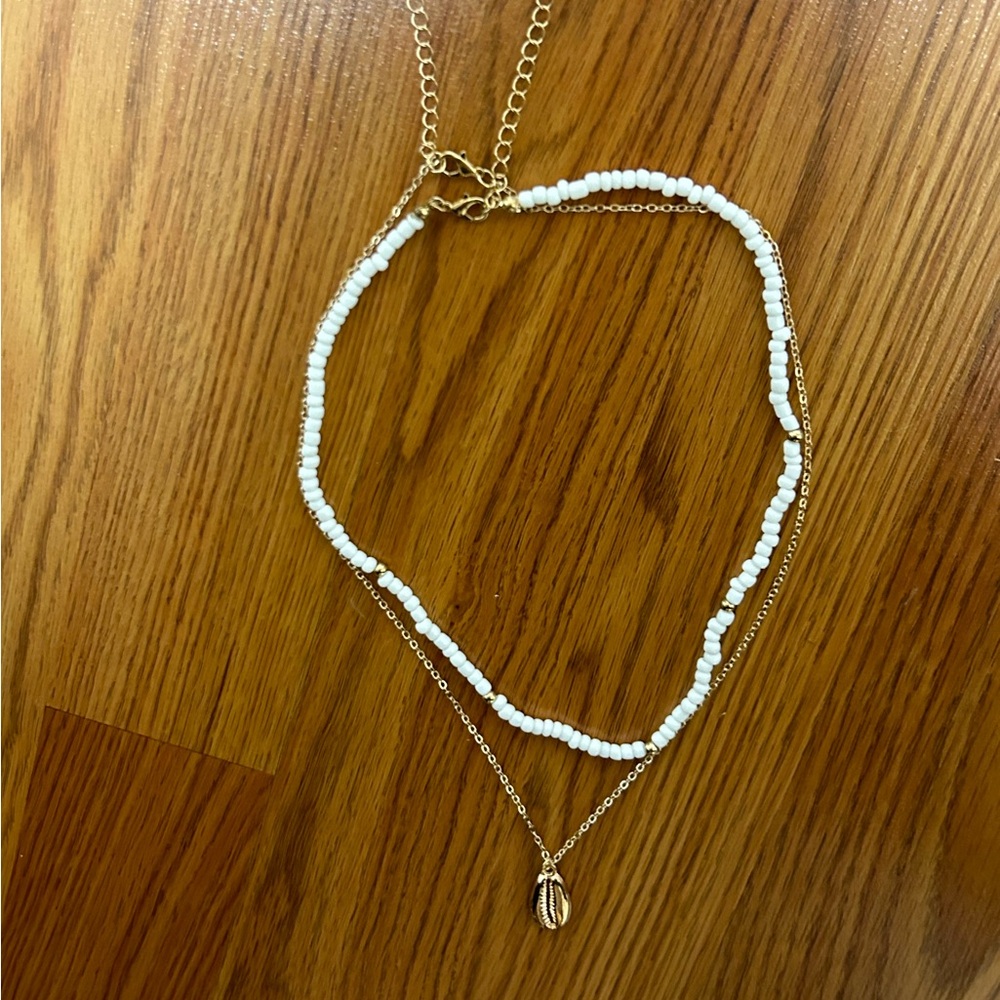Beachy Lot of 2 Costume Necklaces